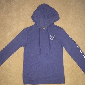 Navy blue prince and fox hoodie